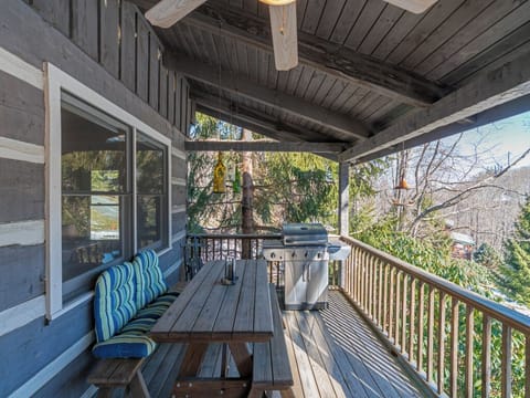 Front Porch Relaxing with Grill