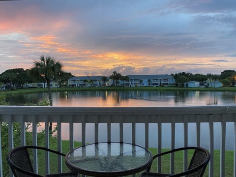 The sunsets from the balcony are amazing.