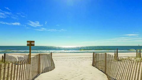 Beach View from the Gulfside Townhomes Deck  