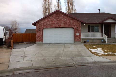 View of driveway--new as of June 2020
