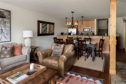 Living room looking into Dining area