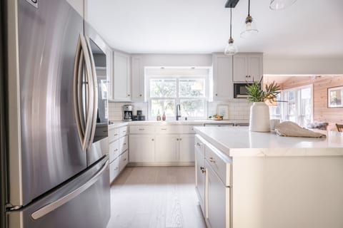 Top of the line appliances.