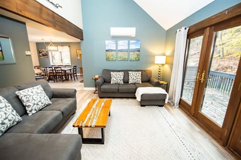 Comfortable open floor plan