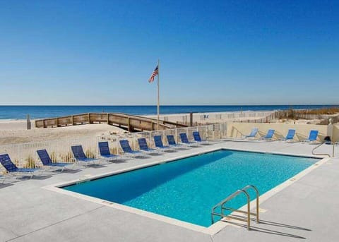 Dive into relaxation with our sparkling pool, just steps from the sandy beach.  Unwind and soak up the sun in paradise.