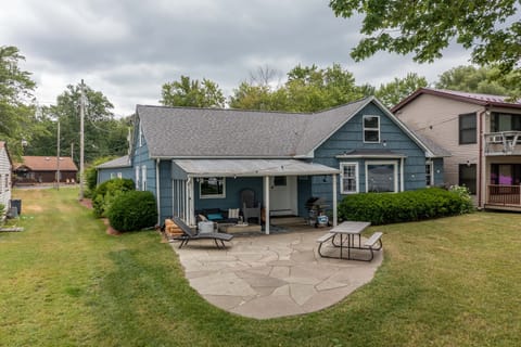 Back of home facing lake.  