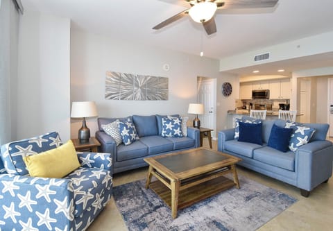 Silver Beach Towers East 905 - Open Living Area
