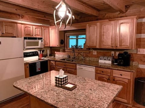 Well appointed kitchen.