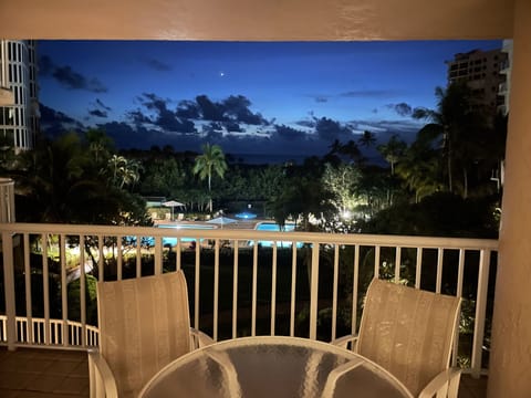 View after sunset from our lanai