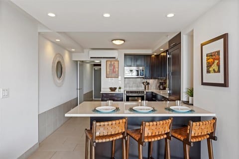 Spacious kitchen area