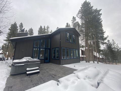 It's always hot tub weather here.  Snow melt system helps keep the patio clear.