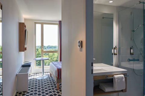 Hypo-allergenic bedding, individually decorated, individually furnished