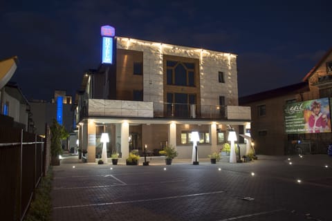 Front of property - evening/night