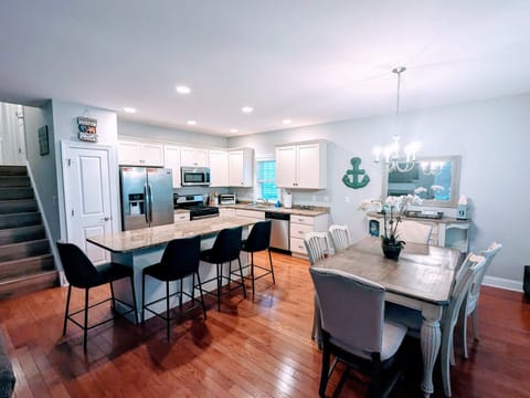 Downstairs Open Kitchen