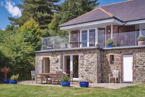 Outdoor seating at Seaview, Anglesey
