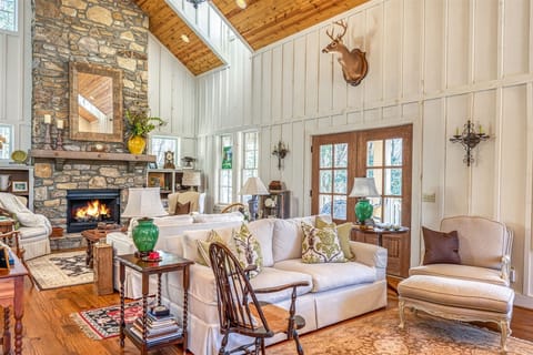 Living Room with Gas Fireplace, Main Level