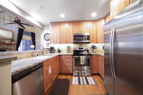 Fully stocked kitchen 