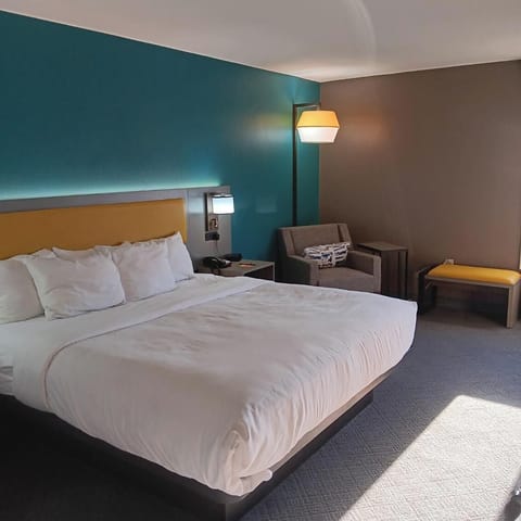 Standard Room, 1 King Bed, Non Smoking | Premium bedding, desk, iron/ironing board, free cribs/infant beds