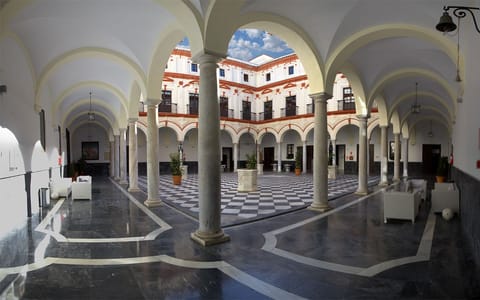 Interior entrance