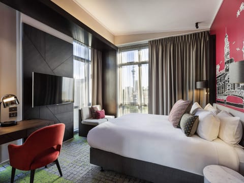 Deluxe Room, Balcony (High Floor) | Individually decorated, individually furnished, desk, laptop workspace