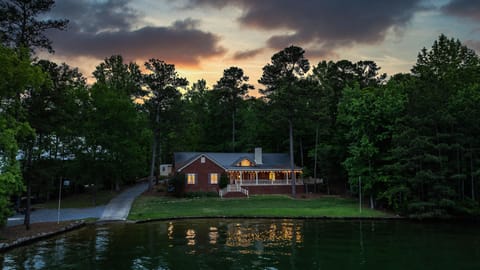 Stunning view of Deerpoint and one of the many gorgeous sunsets.