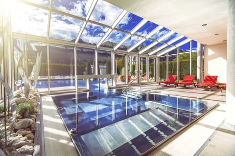 2 indoor pools, outdoor pool, pool umbrellas, sun loungers