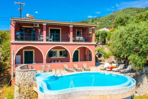 Beautiful villa with private infinity pool and terrace with panoramic sea views