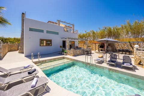 Beautiful villa with two private pools, terraces, and sea views