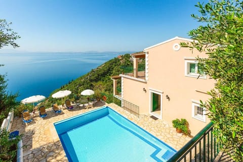 Beautiful villa with private pool, terrace, and panoramic views