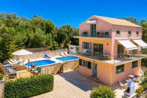 Aerial view of Villa Stephania