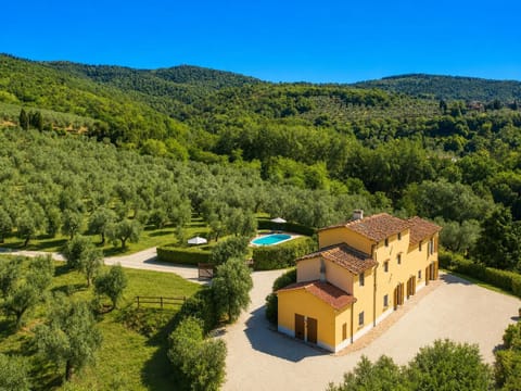Aerial view of Villa Le Balze
