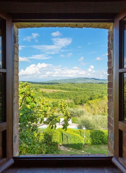 View from bedroom area