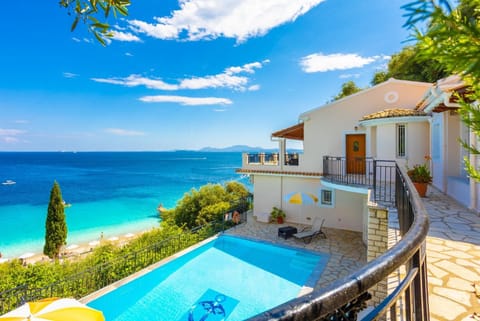 Beautiful villa with private pool and terrace with panoramic sea views