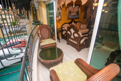 Balcony. 