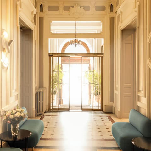Reception hall