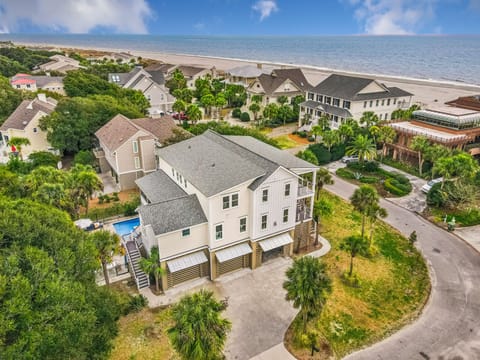 Seconds from the water.