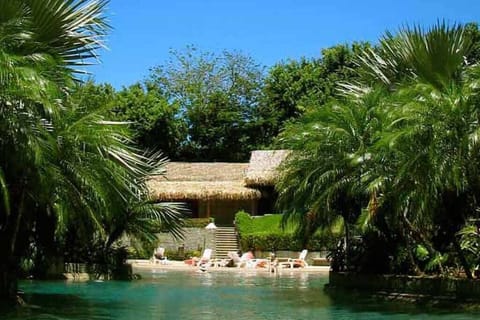 The beautiful lagoon pool dotted with tropical gardens is such a relaxing place to spend the day. 