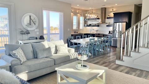 Open living room area (first floor)