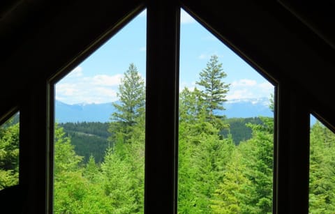 View from the loft bedroom