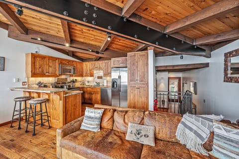 View of the great room space