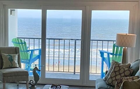 Stunning Gulf Views from the Private 6th Floor Balcony