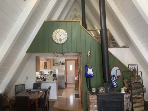 View of the loft from the living room