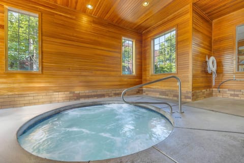 Indoor pool, open 5:00 AM to midnight, sun loungers