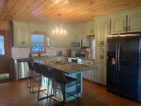Newly remodeled kitchen. 
