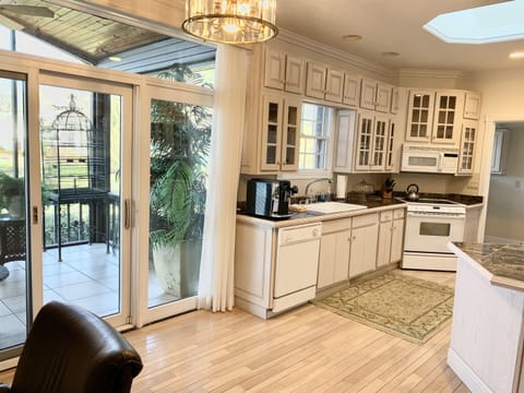 View of Kitchen from Living Room