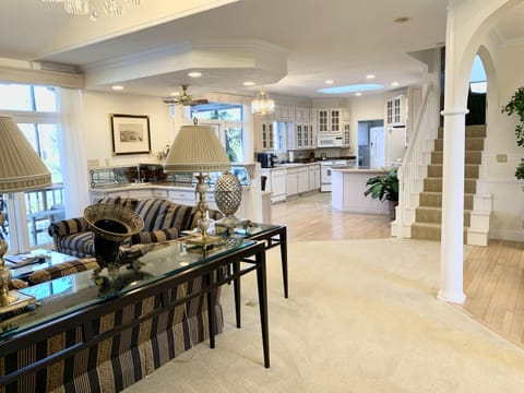 Living to Kitchen View