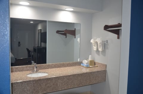 Single Room | Bathroom | Combined shower/tub, towels