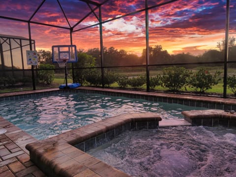 Pool Sunset