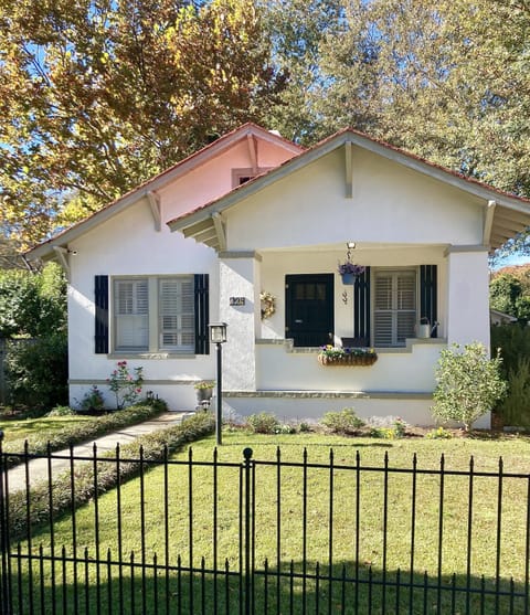 Downtown Aiken.  Very close to Bruce’s field, steeplechase, and Master’s!!!  