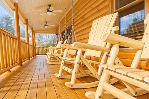 Picture yourself rocking on the porch, taking in the mountain scenery with a soft breeze rolling through