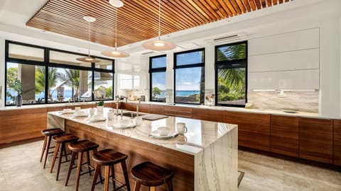 Large kitchen island